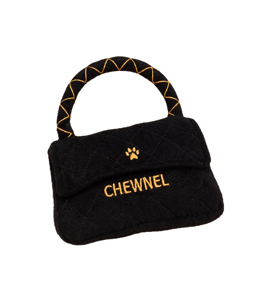 Black Chewnel Bag Toy