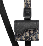 Dior Oblique — Leash + Pouch Set